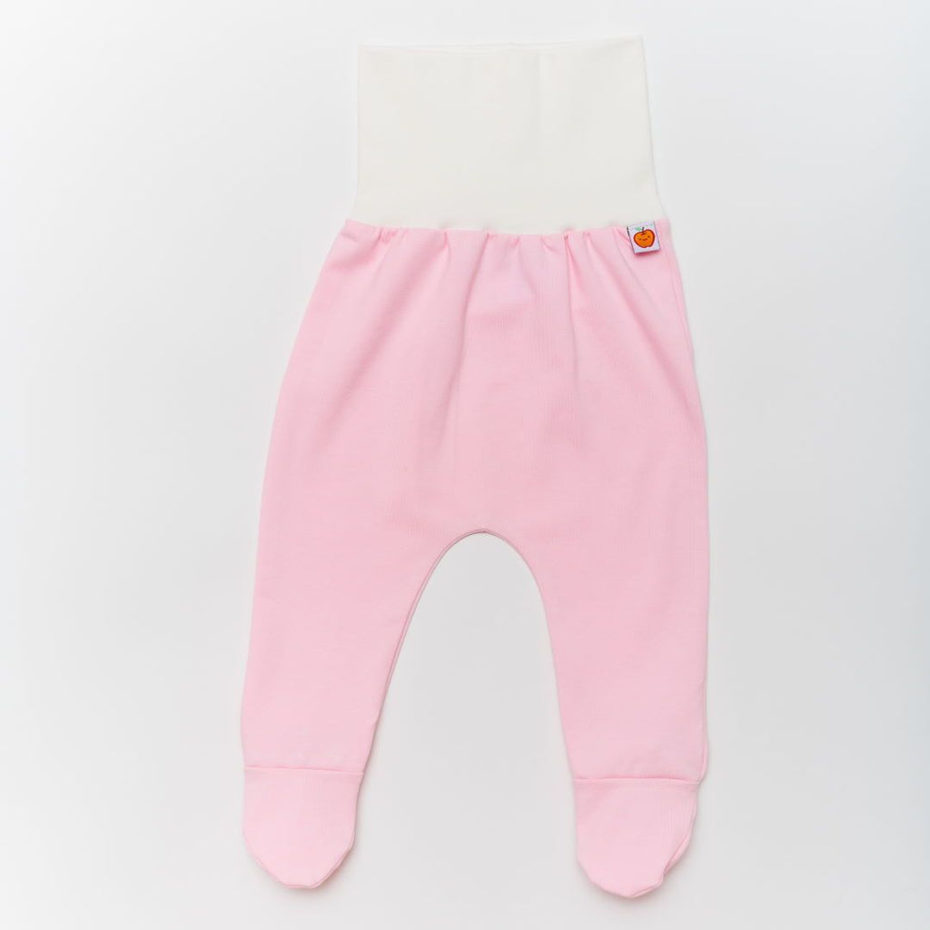 Footed pants "Light Pink/Ecru"