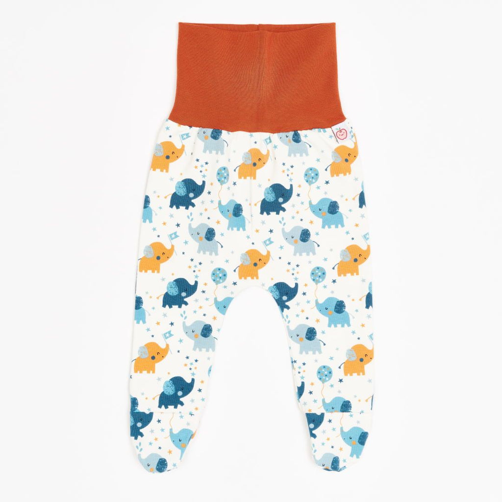 Footed pants "Baby Elephant"
