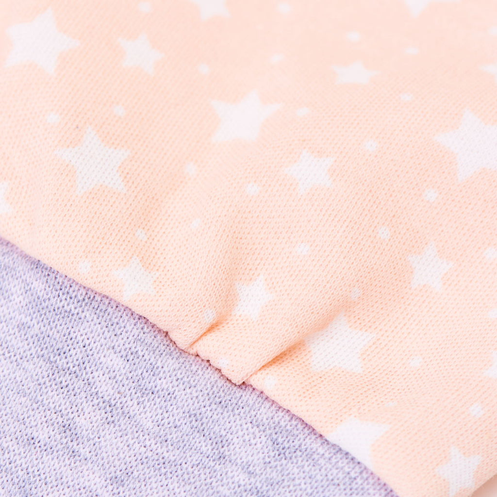 Baby jersey pants "Starry Sky Peach Blush/Grey"