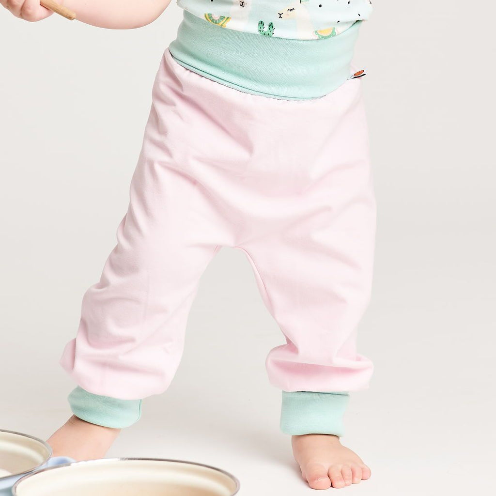 Baby pants "Baby Pink/Spearmint"