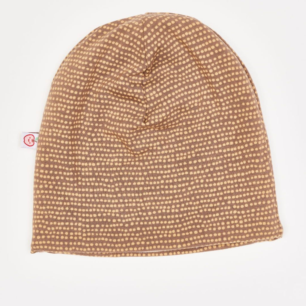 Beanie "Dotted Lines Taupe"