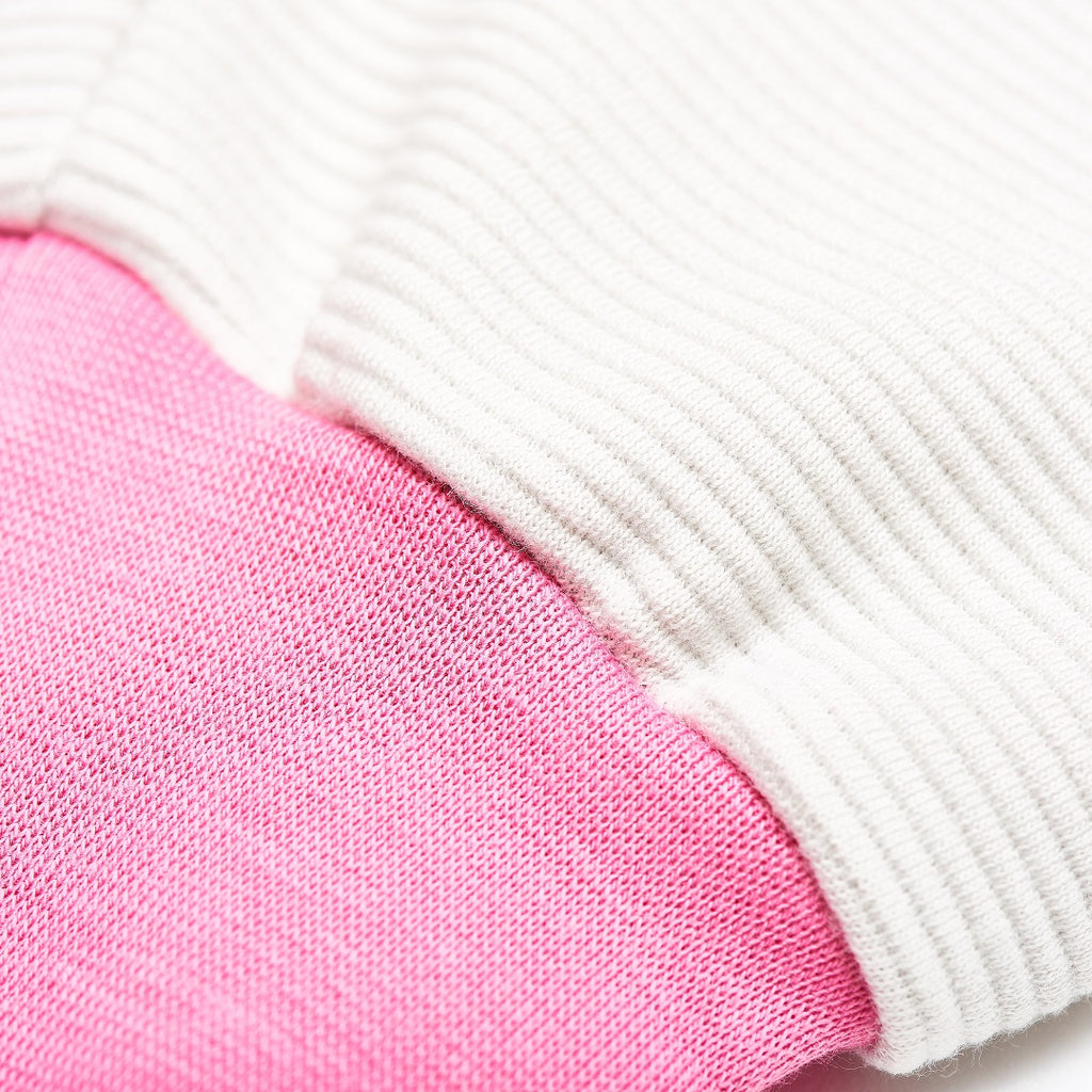 Baby Pants "Rib Glacier/Pink" - Cheeky Apple