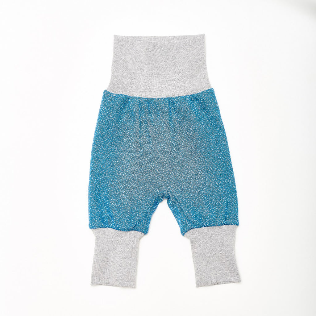 Reversible Baby Pants "Dandelion Blue/Dotties Blue"