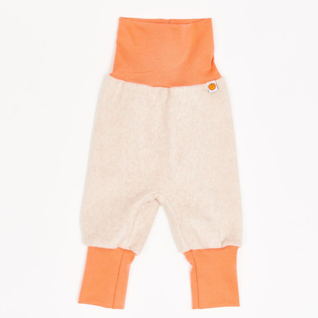 Baby pants "Fleece Nude Marl/Apricot"