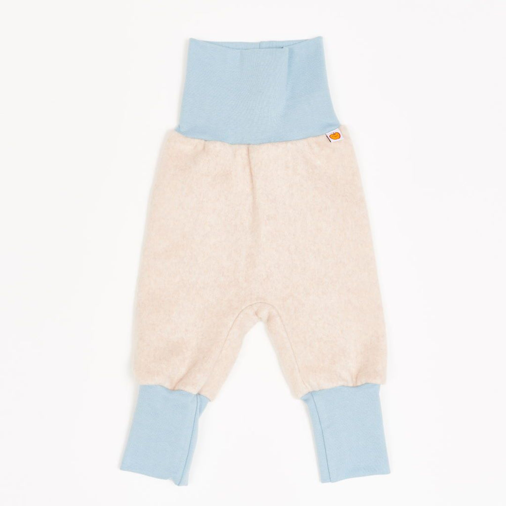 Baby pants "Fleece Nude Marl/Frost"