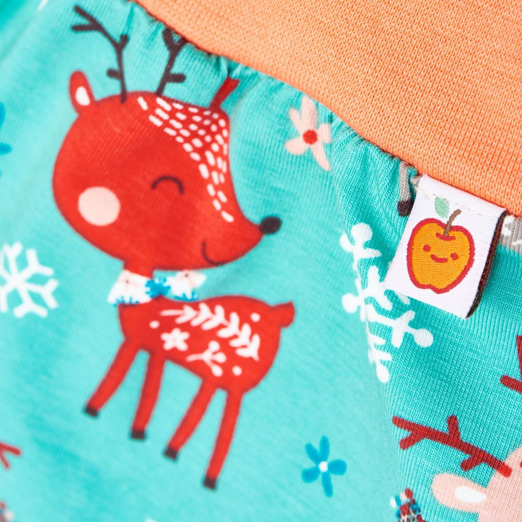 Baby pants "Winter Deer/Apricot"
