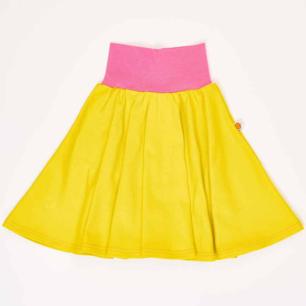 Skirt "Warm Olive/Pink"